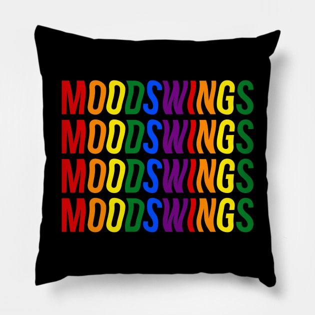 Mood Swing Pillow by NotSoGoodStudio