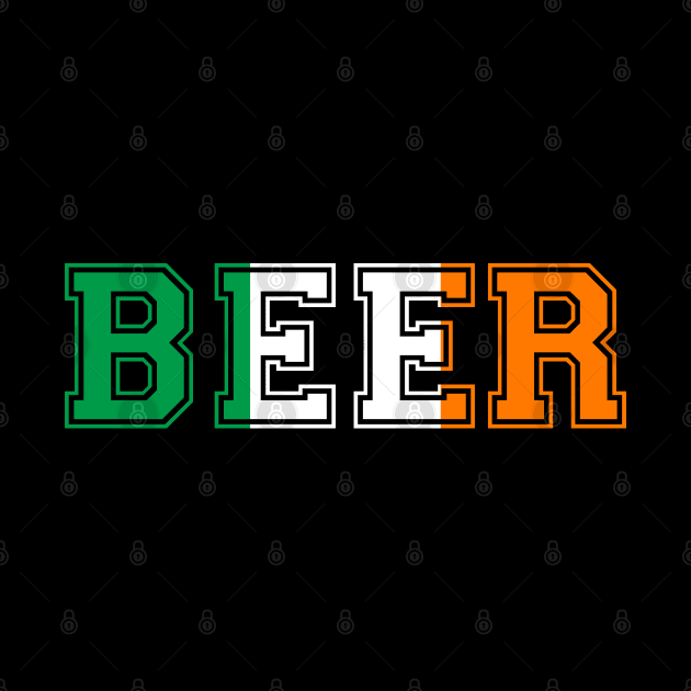 Ireland Beer Flag by byfab