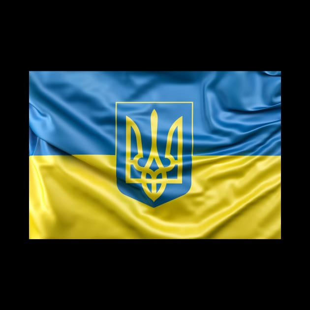 Flag of Ukraine. Stand with Ukraine! by Pavlushkaaa