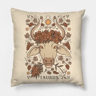 Taurus, The Bull Pillow