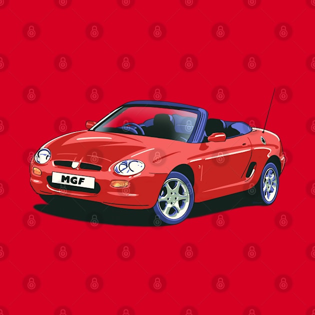 MG MGF Car by Webazoot