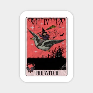 Witch Tarot Card Magnet