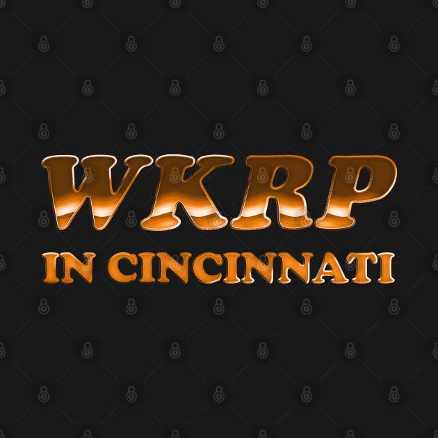 WKRP In Cincinnati /// Retro Gold Style Design by DankFutura