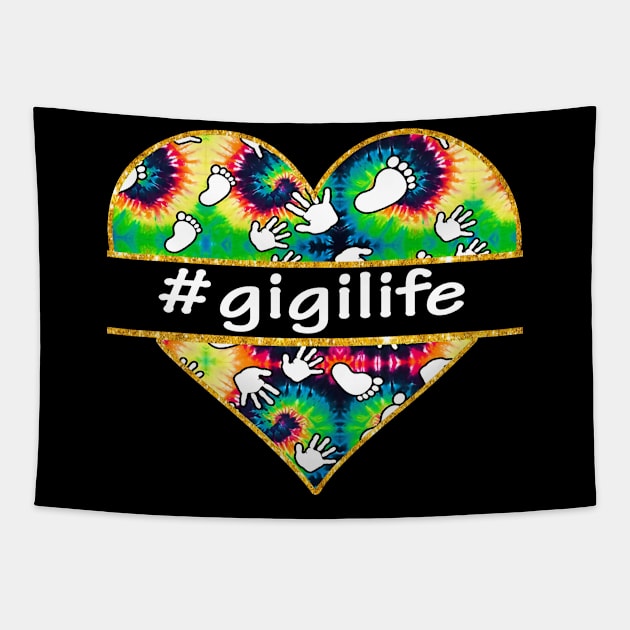 Hippie Heart Gigi Life Tapestry by gotravele store