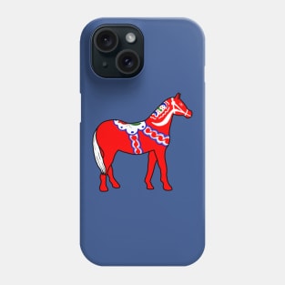 Swedish Horse of a Different Color Phone Case