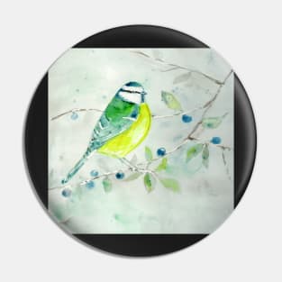 Blue Tit - Blaumeise Pin