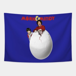 Mork and Mindy Classic 70’s TV Tapestry