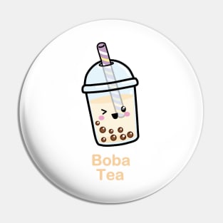 Boba Tea Pin