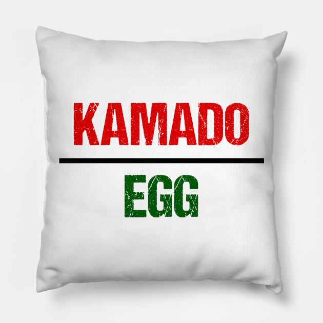 Kamado over Green Egg BBQ Pillow by nickmelia18