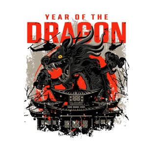 Year of the Dragon Lunar Chinese New Year 2024 Dragon Zodiac T-Shirt