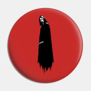 Ghost face vintage Pin