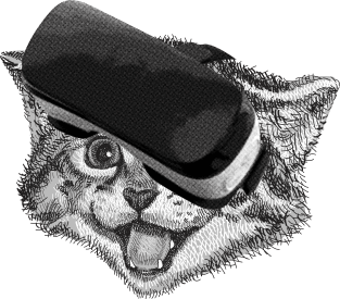 Vr cat Magnet