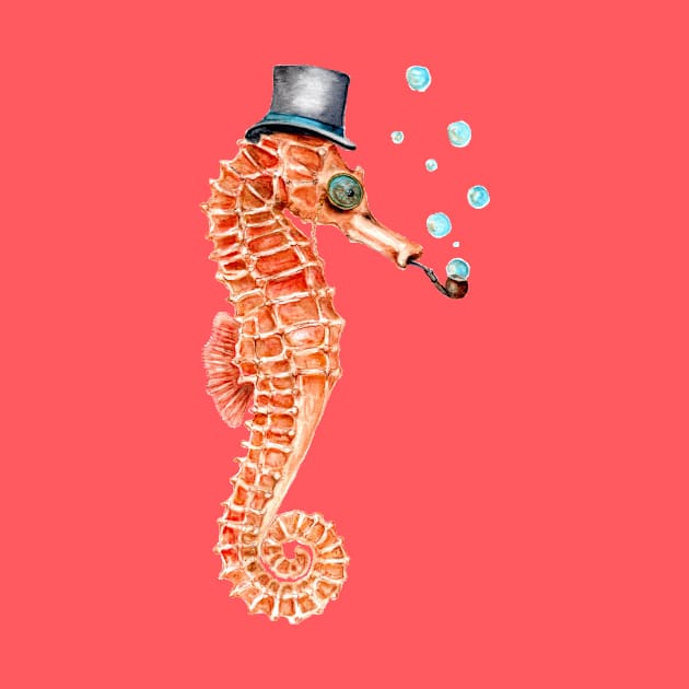 Victorian Seahorse by Goosi