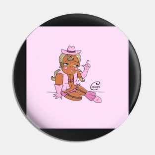 CowGirl Pin