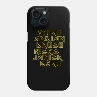 Bruce Steve Adrian Dave Nicko Phone Case