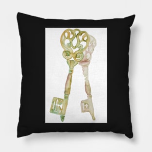 WL Vintage Keys Pillow