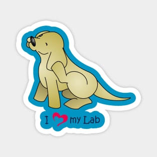 I love my Lab Magnet