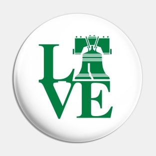 Philadelphia Love Liberty Bell Pin