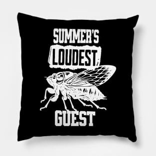 Cicada Nature's comeback kid funny Pillow