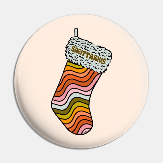 Sagittarius Stocking Pin by Doodle by Meg