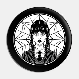 Mystic Wednesday Addams Pin