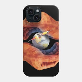 Space Hands Phone Case