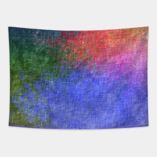 SIMPLE COLORFUL MODERN TRENDY ABSTRACT PATTERN Tapestry