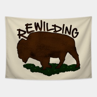 Rewilding - rewild yourself Tapestry