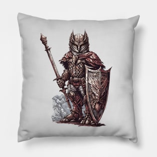 Owl Knight Pillow