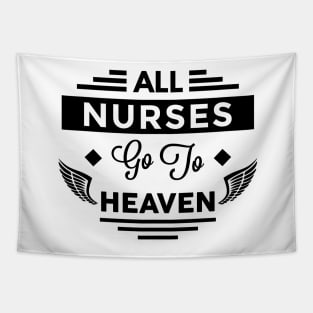 All Nurses Go To Heaven Tapestry