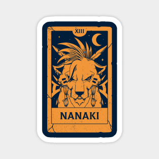 Nanaki Tarot Card Magnet