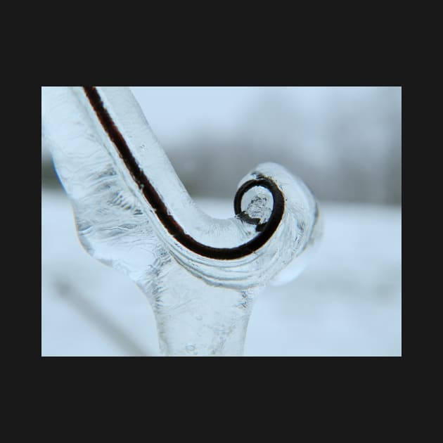 Icicle Abstract by LaurieMinor