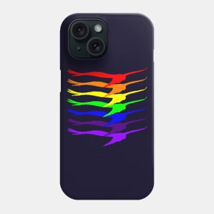 Fly into the Rainbow Phone Case