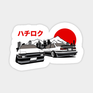 Toyota Levin AE86 1983-1987 Retro Style Magnet