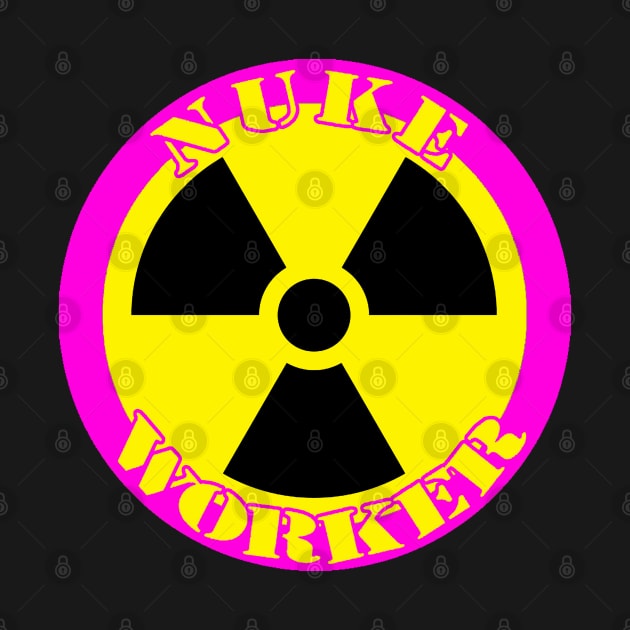 Nuke Worker by  The best hard hat stickers 