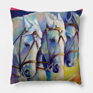 Circus Horses Pillow