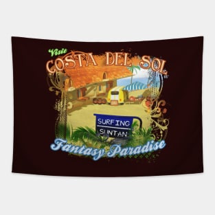 Costa Del Sol Hippie Van Tapestry