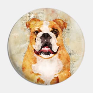 Boxer Dog Pin