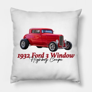 1932 Ford 3 Window Highboy Coupe Pillow