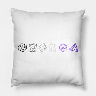 Ace DND Dice Set Pillow