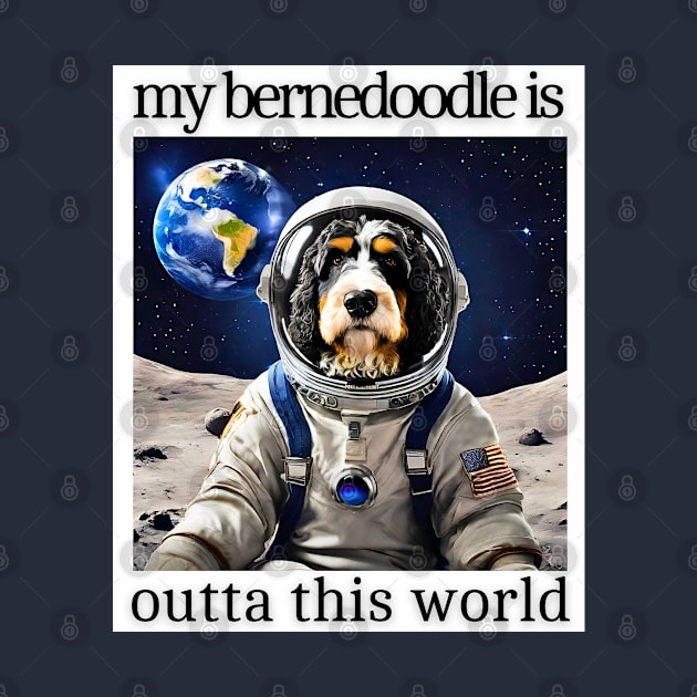 Outta This World Bernedoodle by Doodle and Things