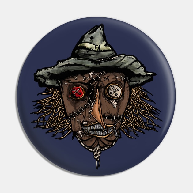 Scarecrow Pin by Azgrakth
