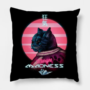 Midnight Madness - Wee Hour Hyperactive Cat Pillow