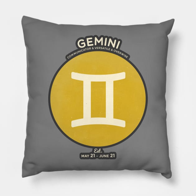 Gemini Pillow by ckaya