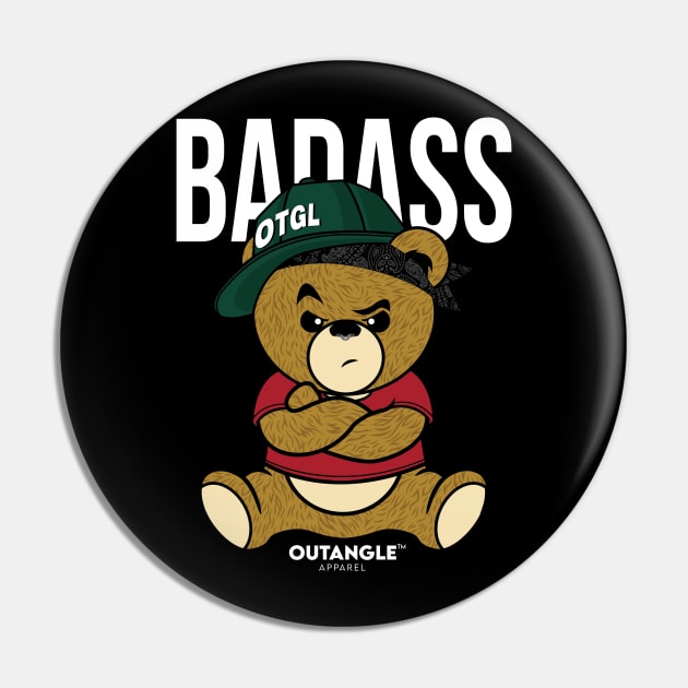 badass teddy bear Pin by janvimar