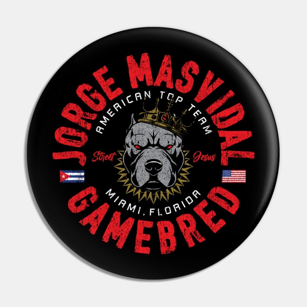 Jorge Gamebred Masvidal Pin by huckblade