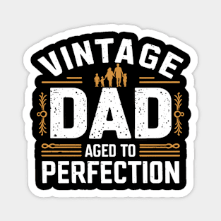 Vintage dad Magnet