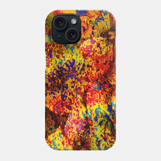 Vibrant color abstract Phone Case by Gaspar Avila