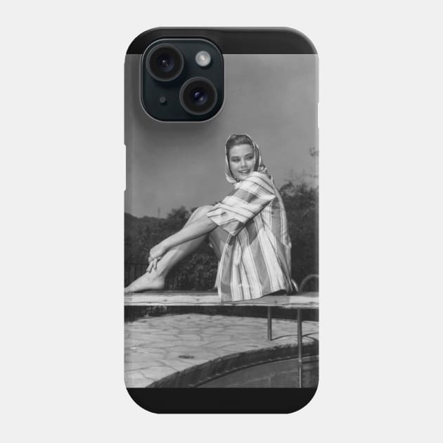 Grace Kelly beach Phone Case by KOTFILMS