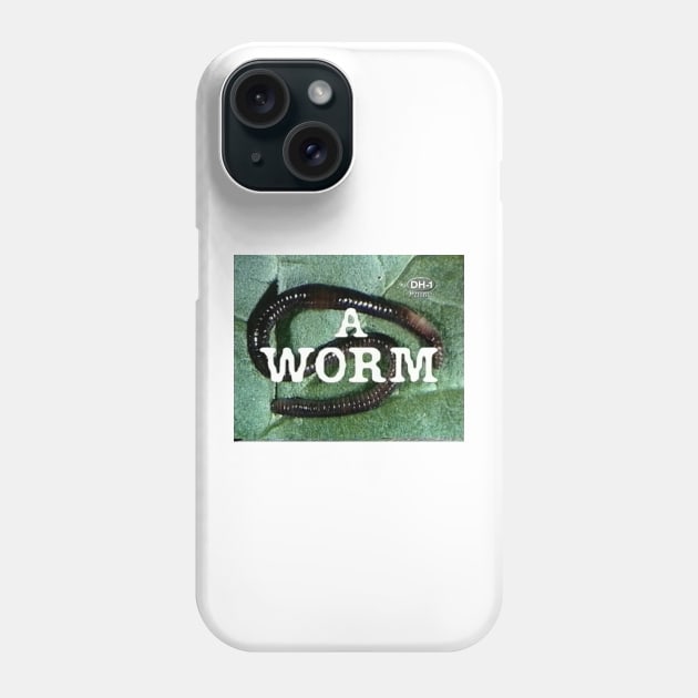 Retro Lee and Herring A Worm When Insects Attack Phone Case by mywanderings